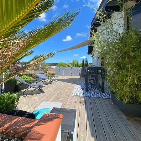 别墅 Biarritz, Villa Standing 8 Couchages, Grand Jardin 比亚里茨